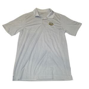 EUC Nike Golf Pro Tour Performance Marquette University logo, striped polo sz Sm